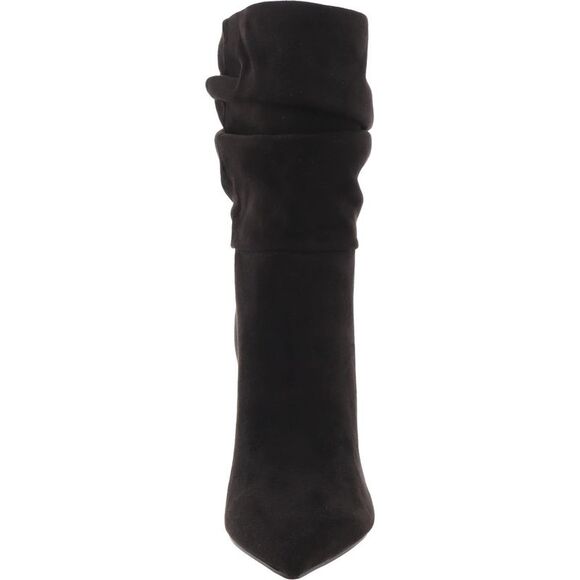 Nine West Womens Slouch 2 Black Slouchy Pointed Toe Mid-Calf Boots Shoes New - Picture 3 of 3